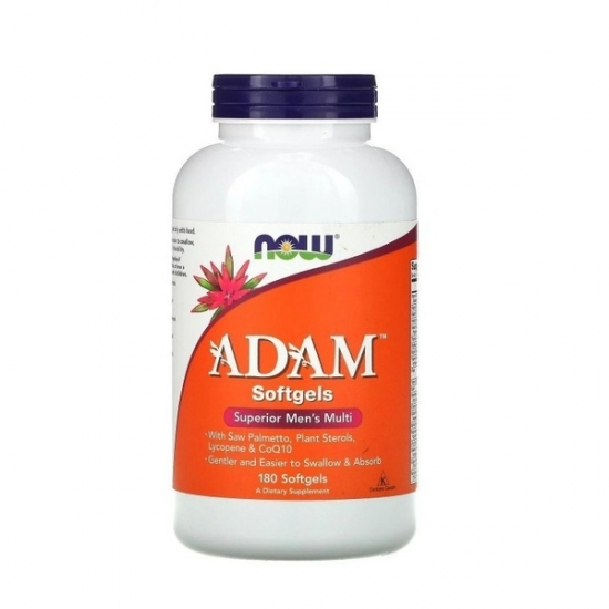 ADAM Superior Mens Multi 180 Softgels, NOW Foods фото