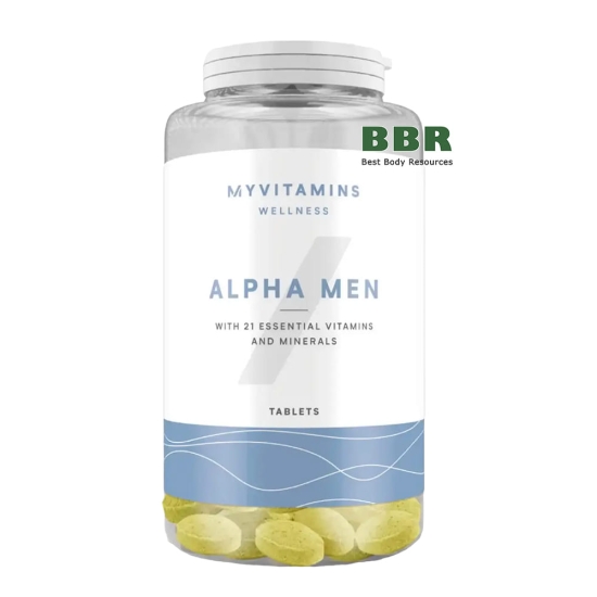 Alpha Men 240 Tabs, MyProtein фото