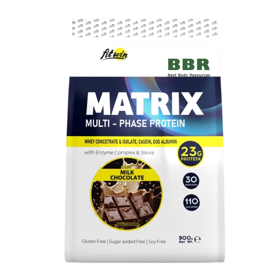 Matrix Multi Phase Protein 900g, FitWin фото