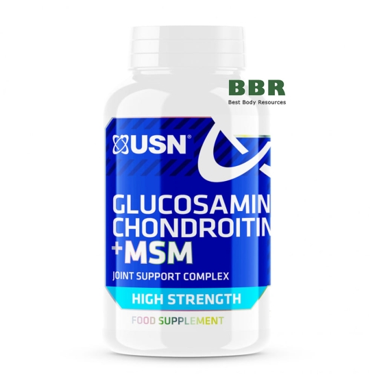 Glucosamine Chondroitin plus MSM 90 tabs, USN картинка Glucosamine Chondroitin plus MSM 90 tabs, USN фото