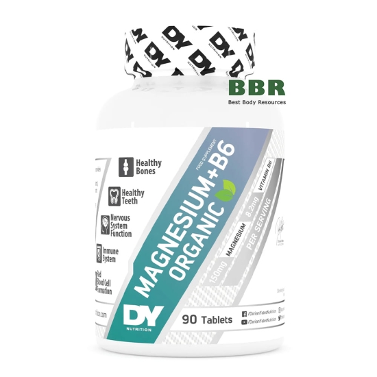 Magnesium + B6 Organic 90 Tabs, Dorian Yates фото