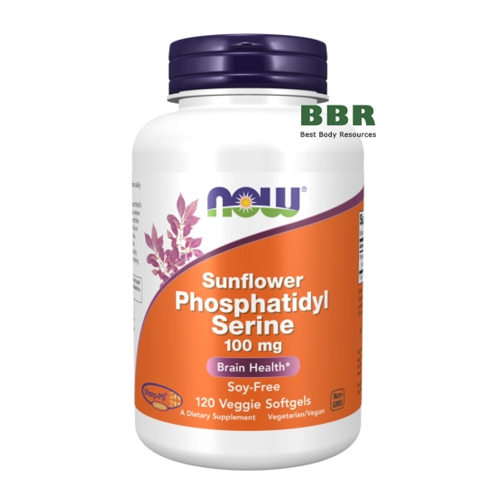 Phosphatidyl Serine 100mg 120 Caps, NOW Foods фото