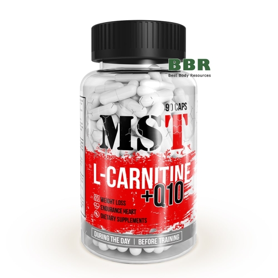 L-Carnitine + Q10 90 Caps, MST фото