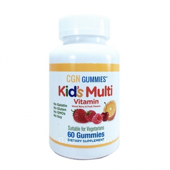 Kids Multi Vitamin 60 Gummies, California GOLD Nutrition фото