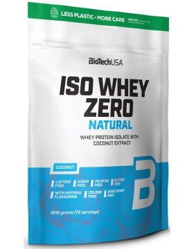 Natural Iso Whey Zero 500g bag, BioTechUSA фото