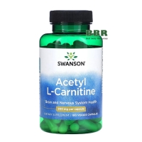 Acetyl L-Carnitine 500mg 100 Veg Caps, Swanson