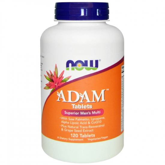 ADAM Superior Mens Multi 60 Tab, NOW Foods фото