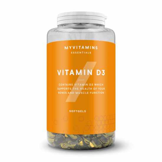 Vitamin D-3 2500iu 180 Softgels, MyProtein фото