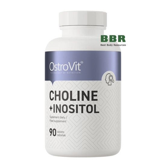 Choline plus Inositol 90 Tabs, OstroVit фото