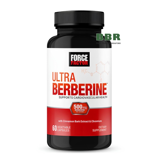 Ultra Berberine 60 Veg Caps, Force Factor картинка Ultra Berberine 60 Veg Caps, Force Factor фото