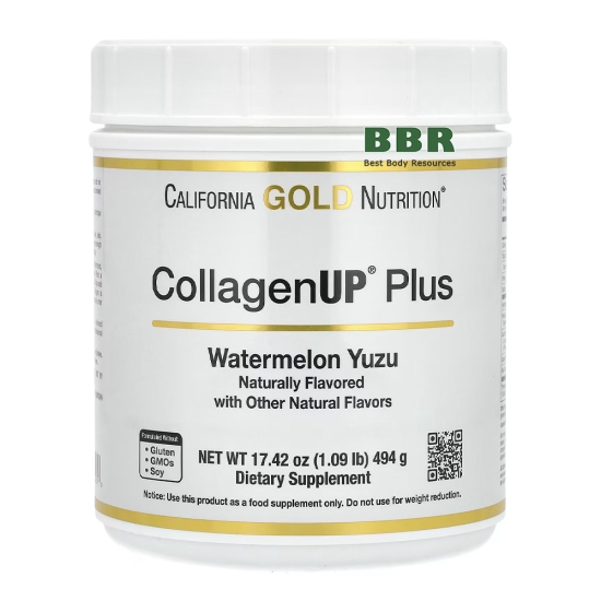 CollagenUP Plus 494g, California GOLD Nutrition фото