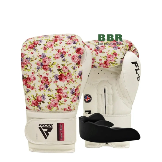 Перчатки Боксерские FL-6 White, RDX фото