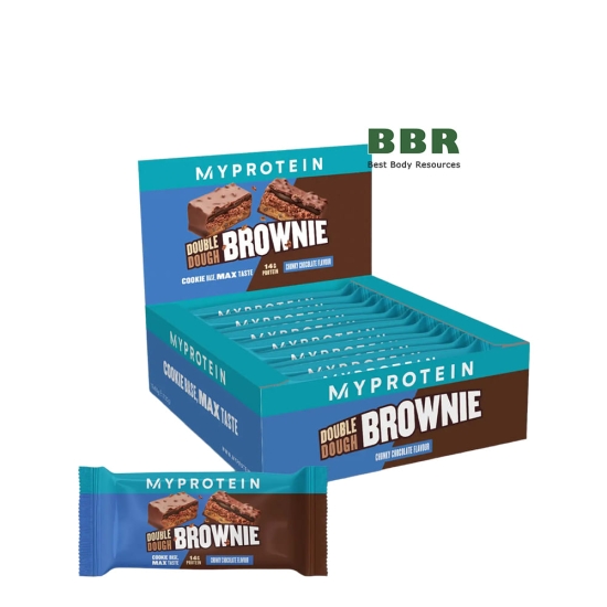 Double Dough Brownie 60g, MyProtein фото