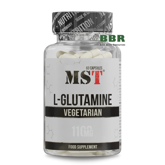 L-Glutamine 1100 60 Caps, MST фото