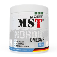 Nordic Omega 3 30% 300 Softgels, MST