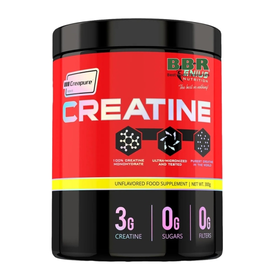 Creatine Monohydrate Creapure 300g, Genius Nutrition фото