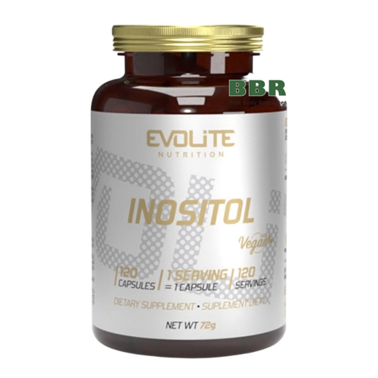 Inositol 500mg 120 Veg Caps, Evolite фото