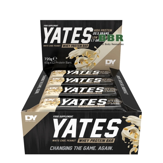 Yates Whey Protein Bar 60g, Dorian Yates фото