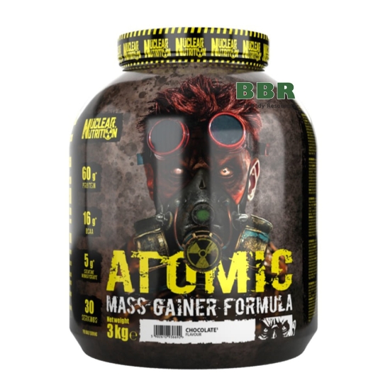 Atomic Mass Gainer 3kg, Nuclear Nutrition картинка Atomic Mass Gainer 3kg, Nuclear Nutrition фото