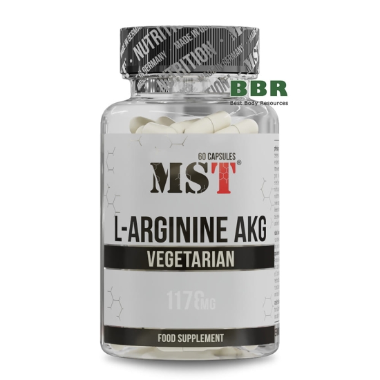 L-Arginine AKG 60 Caps, MST фото