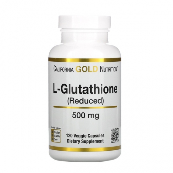 L-Glutathione 500mg 30 Veg Caps, California GOLD Nutrition фото