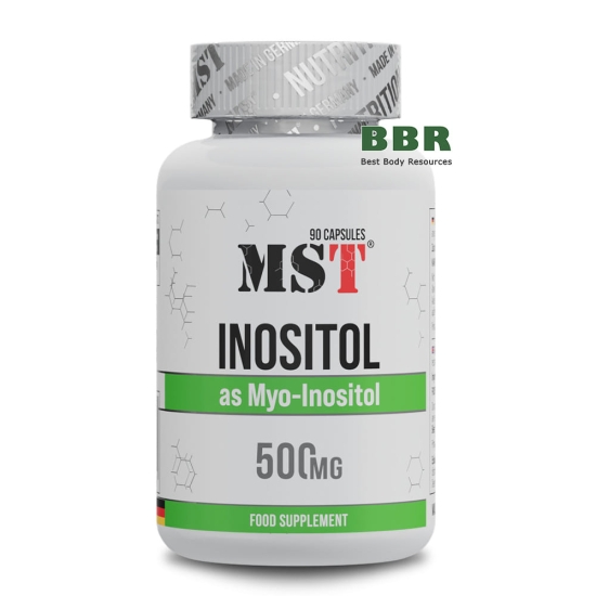 Inositol as Myo-Inositol 500mg 90 Caps, MST картинка Inositol as Myo-Inositol 500mg 90 Caps, MST фото