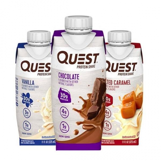 Quest Protein Shake 325ml, Quest Nutrition (Salted Caramel) фото