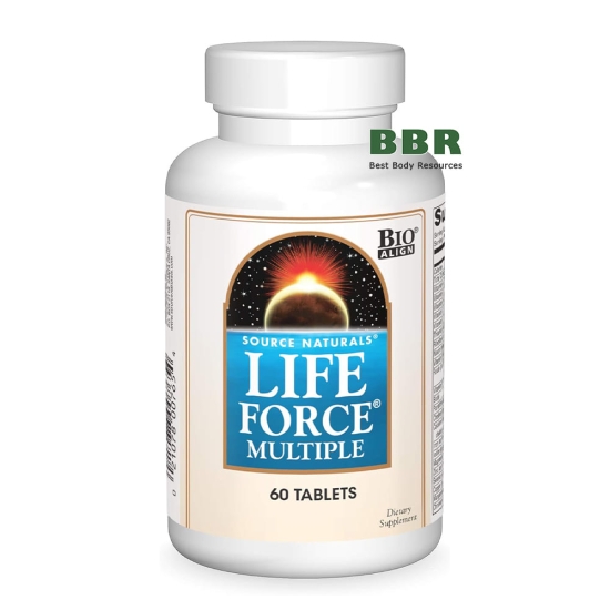 Life Force Multiple 60 Tabs, Source Naturals картинка Life Force Multiple 60 Tabs, Source Naturals фото