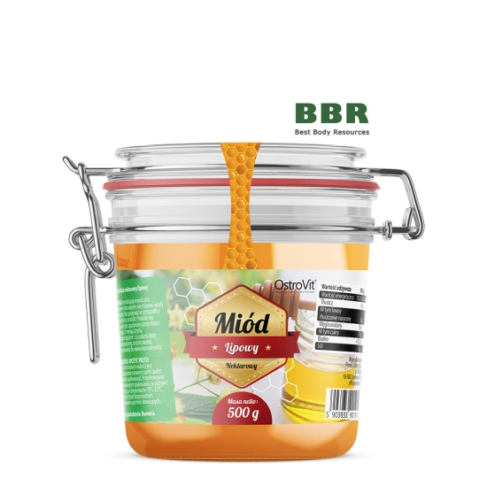Мед Natural Honey 500g, OstroVit фото