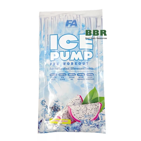 Ice Pump Pre Workout 18.5g, Fitness Authority фото