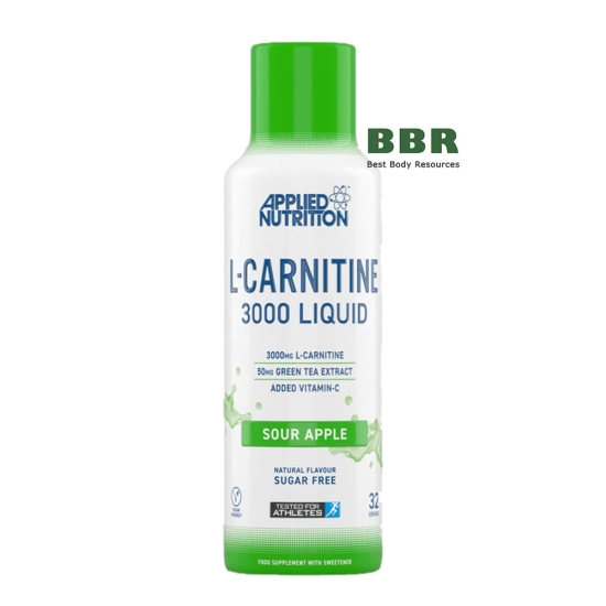 L-Carnitine 3000 Liquid 480ml, Applied Nutrition фото