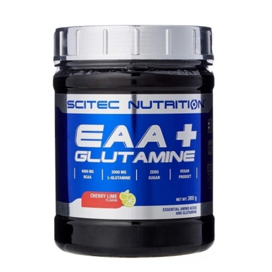 EAA+Glutamine 300g, Scitec Nutrition (Cherry Lime ) фото