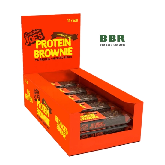 Protein Brownie 60g, Mountain Joe`s фото