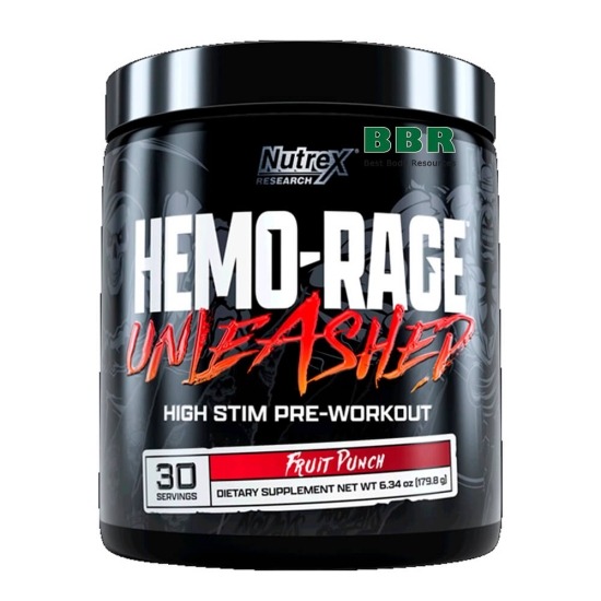 Hemo-Rage Unleashed 30 Servings, Nutrex фото