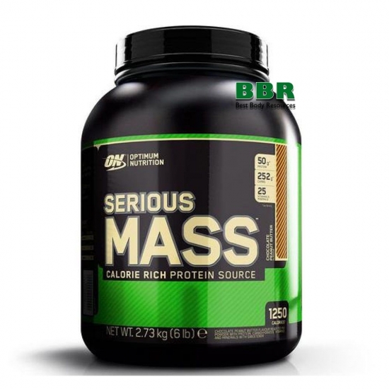 Serious Mass 2,72kg, Optimum Nutrition (Chocolate) фото