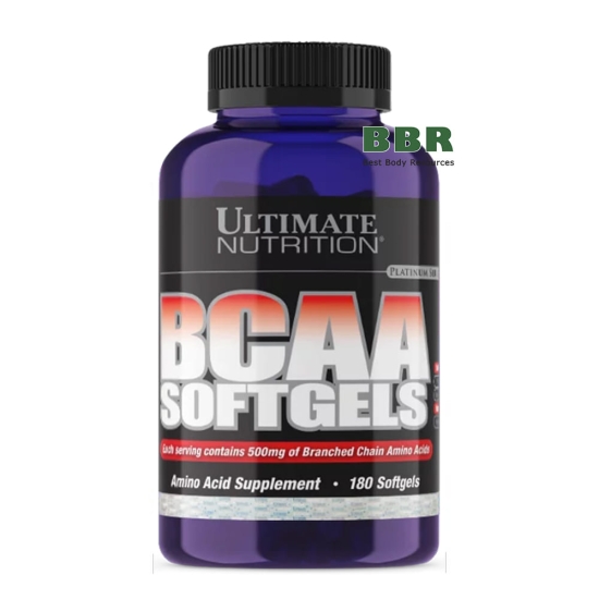 BCAA 180 Softgels, Ultimate Nutrition картинка BCAA 180 Softgels, Ultimate Nutrition фото