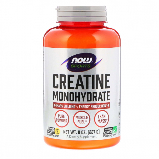 Creatine Monohydrate 227g, NOW Foods фото