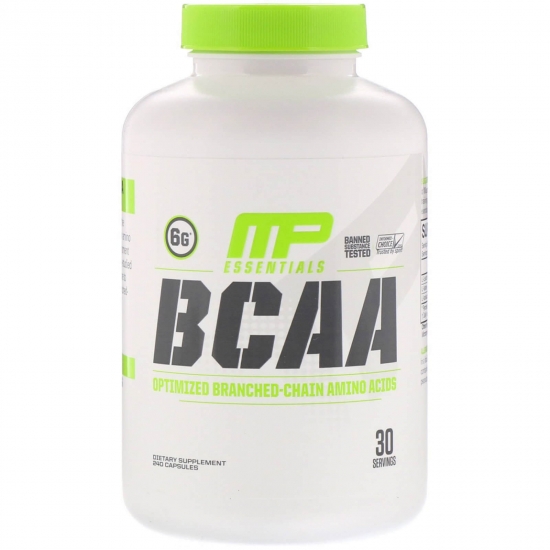 BCAA 240 caps, MusclePharm фото
