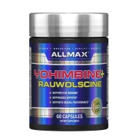 Yohimbine HCL + Rauwolscine 60 Caps, AllMAx