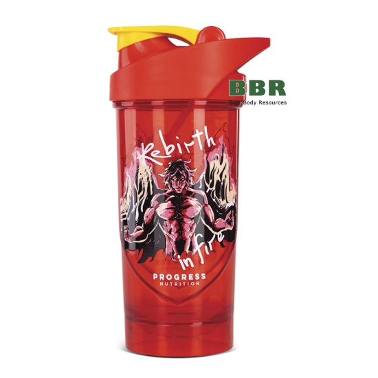 Шейкер Shieldmixer Rebirth in Fire 700ml, Progress Nutrition фото