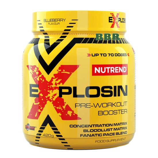 eXplosin Pre-Workout Booster 420g, NUTREND фото