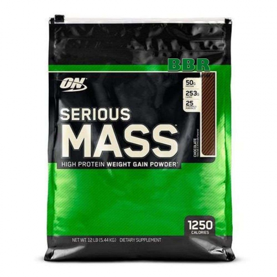 Serious Mass 5,45kg, Optimum Nutrition (Banana) фото