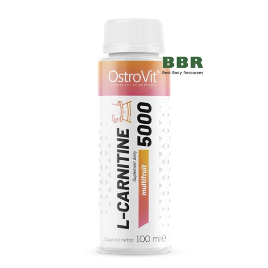 L-Carnitine 5000 Shot 100ml, OstroVit фото