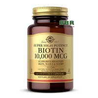 Biotin 10.000mcg 60 Veg Caps, Solgar