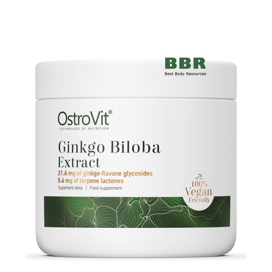Ginkgo Biloba Extract 50g, OstroVit фото