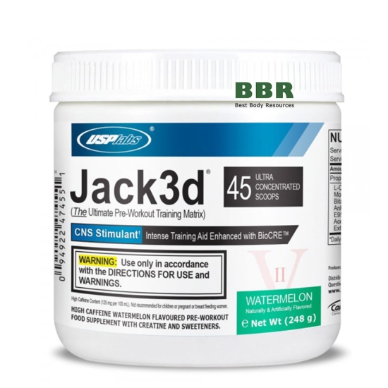Jack-3D 45 Servings 248g, USP Labs фото