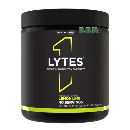 R1 Lytes Premium Hydration Support 220g, Rule One фото