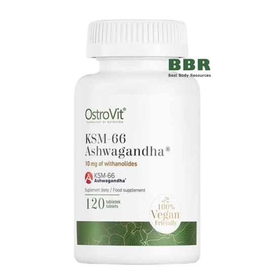 KSM-66 Ashwagandha 120 Tabs, OstroVit фото