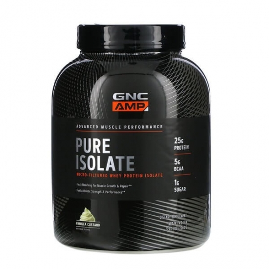 Pure Isolate 2240g, GNC (Vanilla) картинка Pure Isolate 2240g, GNC (Vanilla) фото
