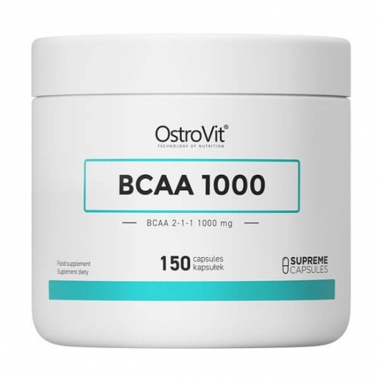 BCAA 1000mg 150 Caps, OstroVit (Caps) фото